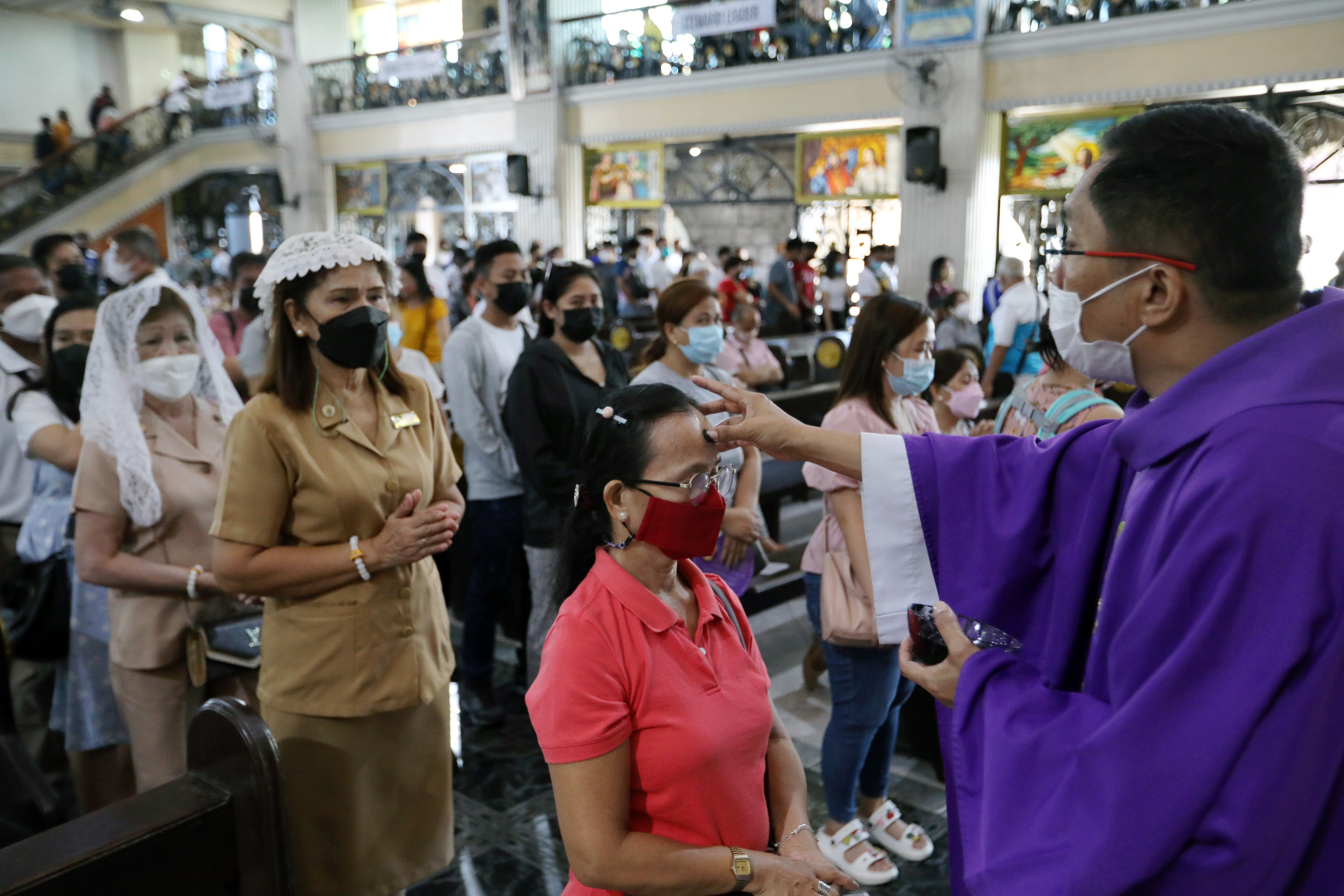 Ash Wednesday Photos Philippine News Agency