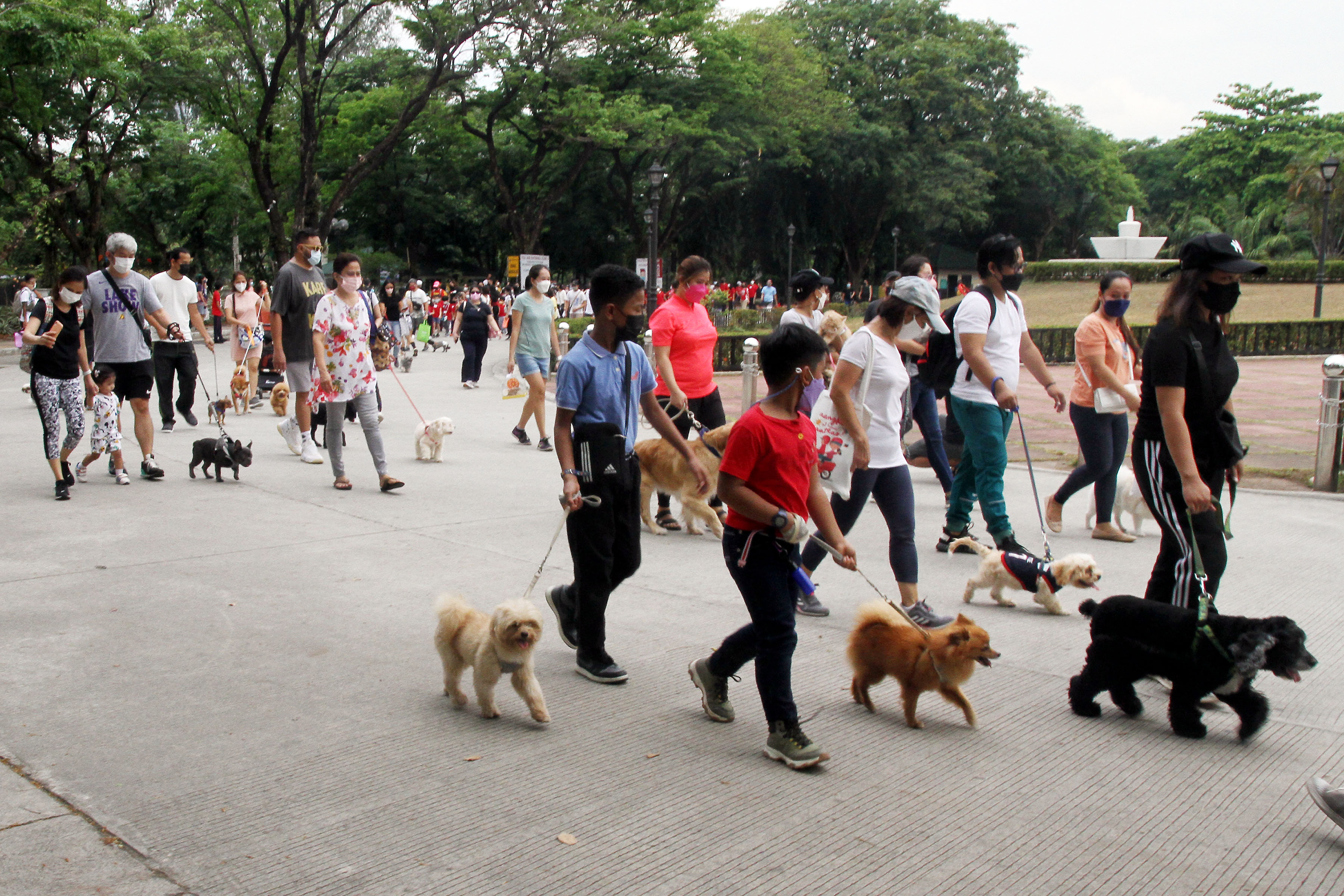 ANIMAL-FRIENDLY PARK | Photos | Philippine News Agency