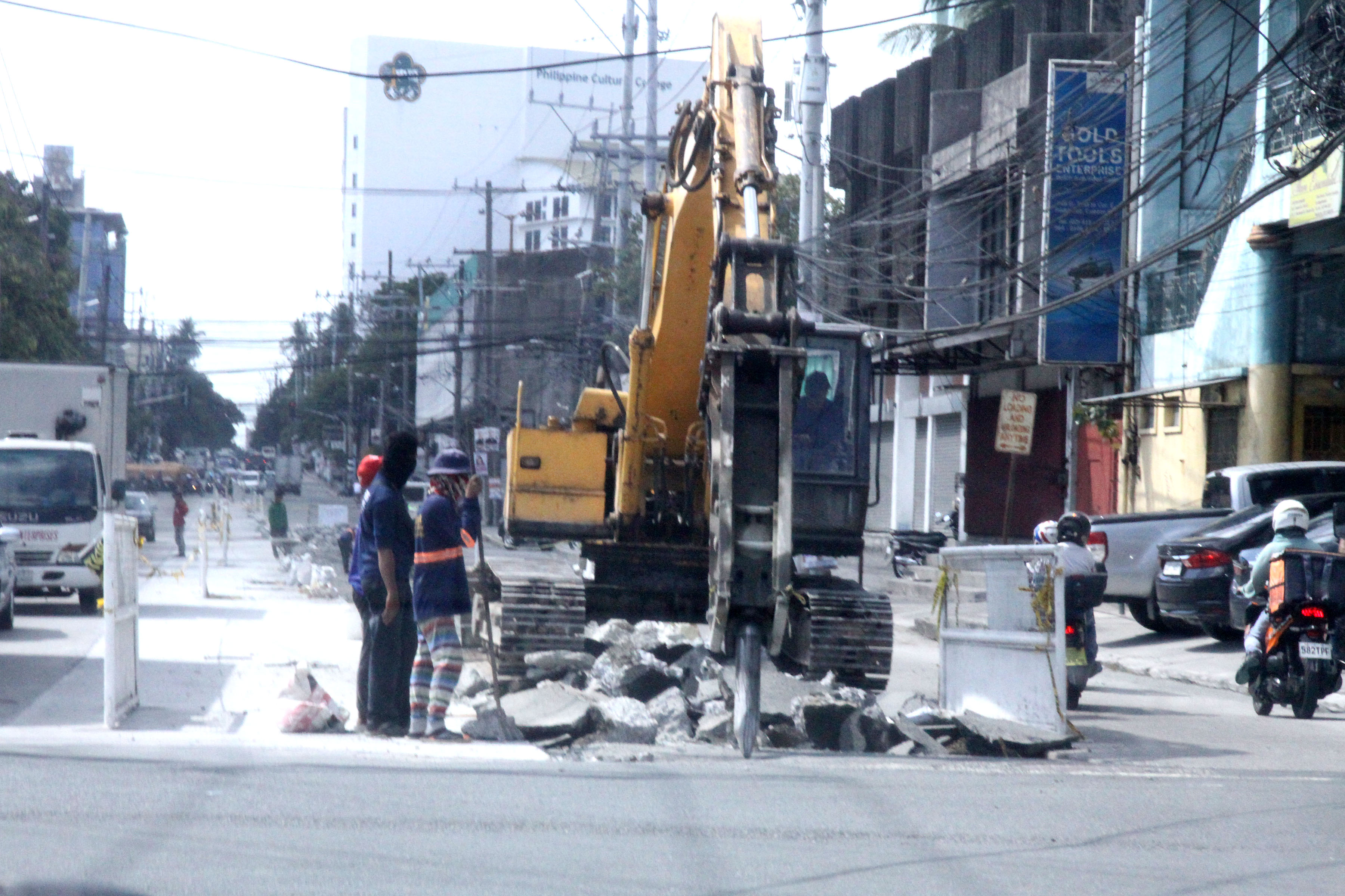 ROAD REHAB | Photos | Philippine News Agency