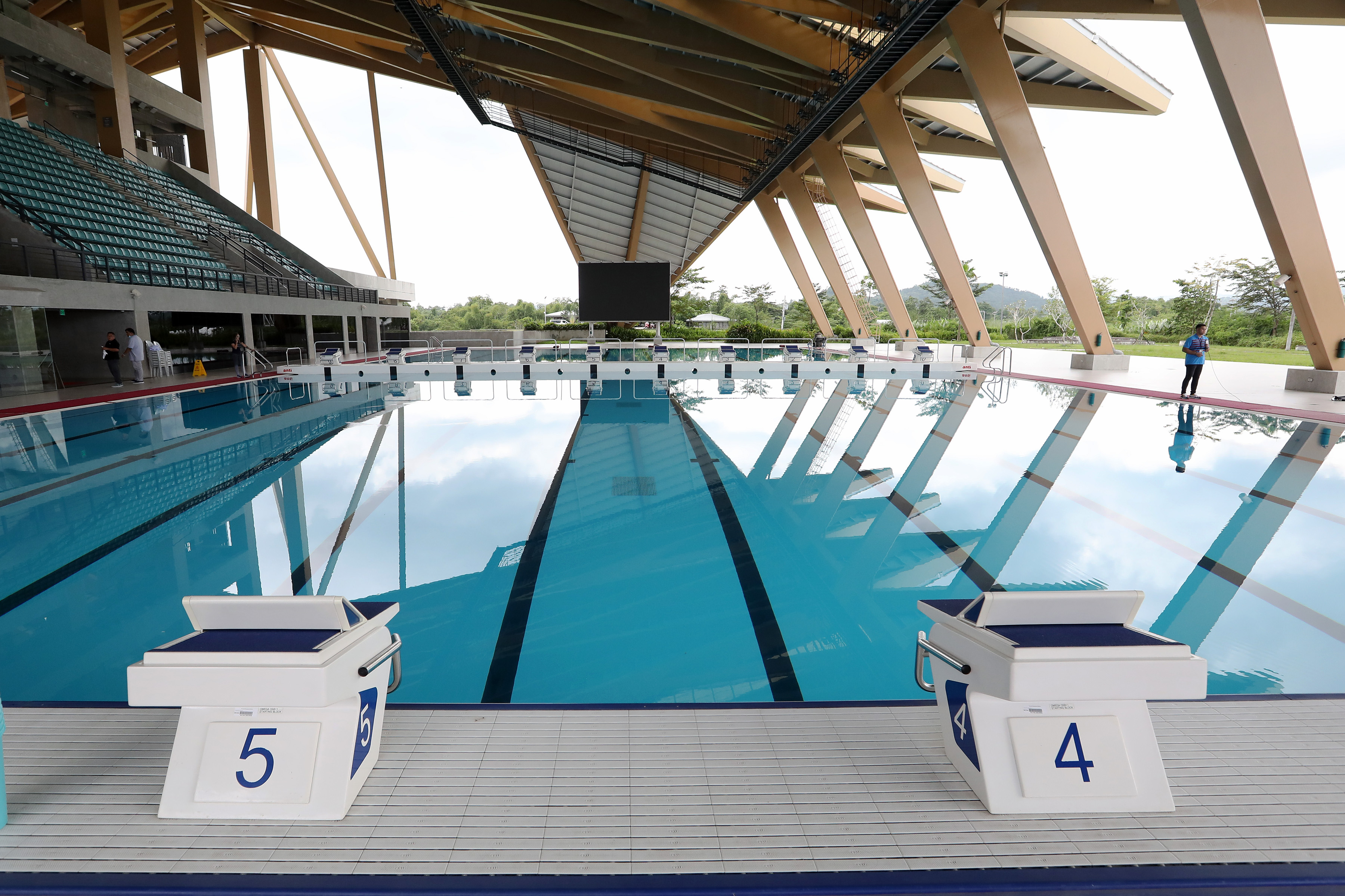 World Class Swimming Pool Photos Philippine News Agency