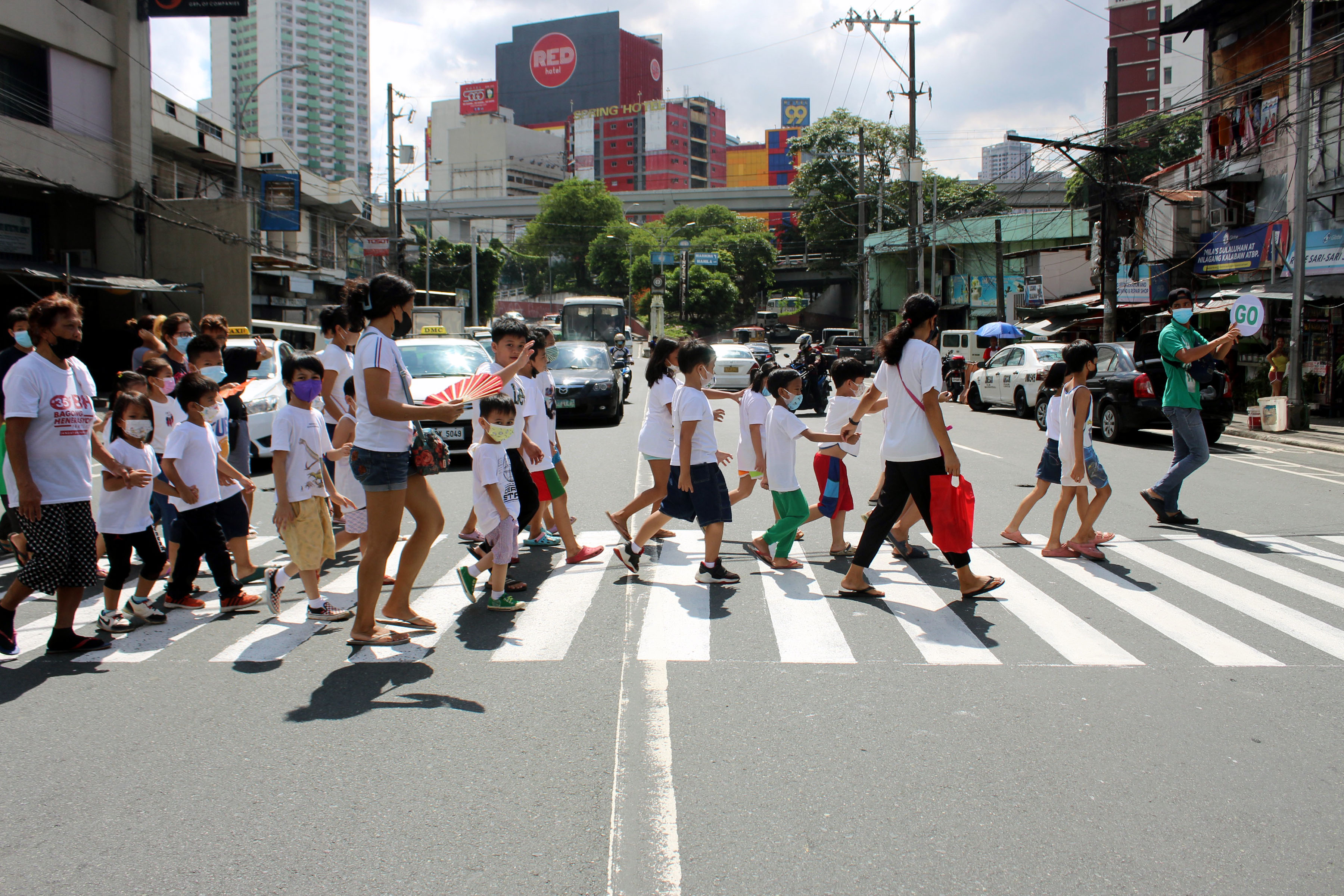 Proper Pedestrian Lane Photos Philippine News Agency