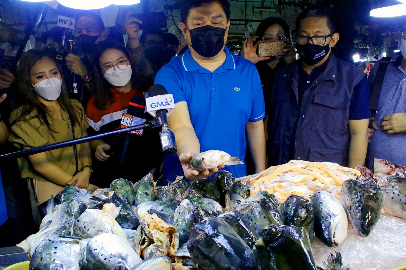 Imported fish | Photos | Philippine News Agency