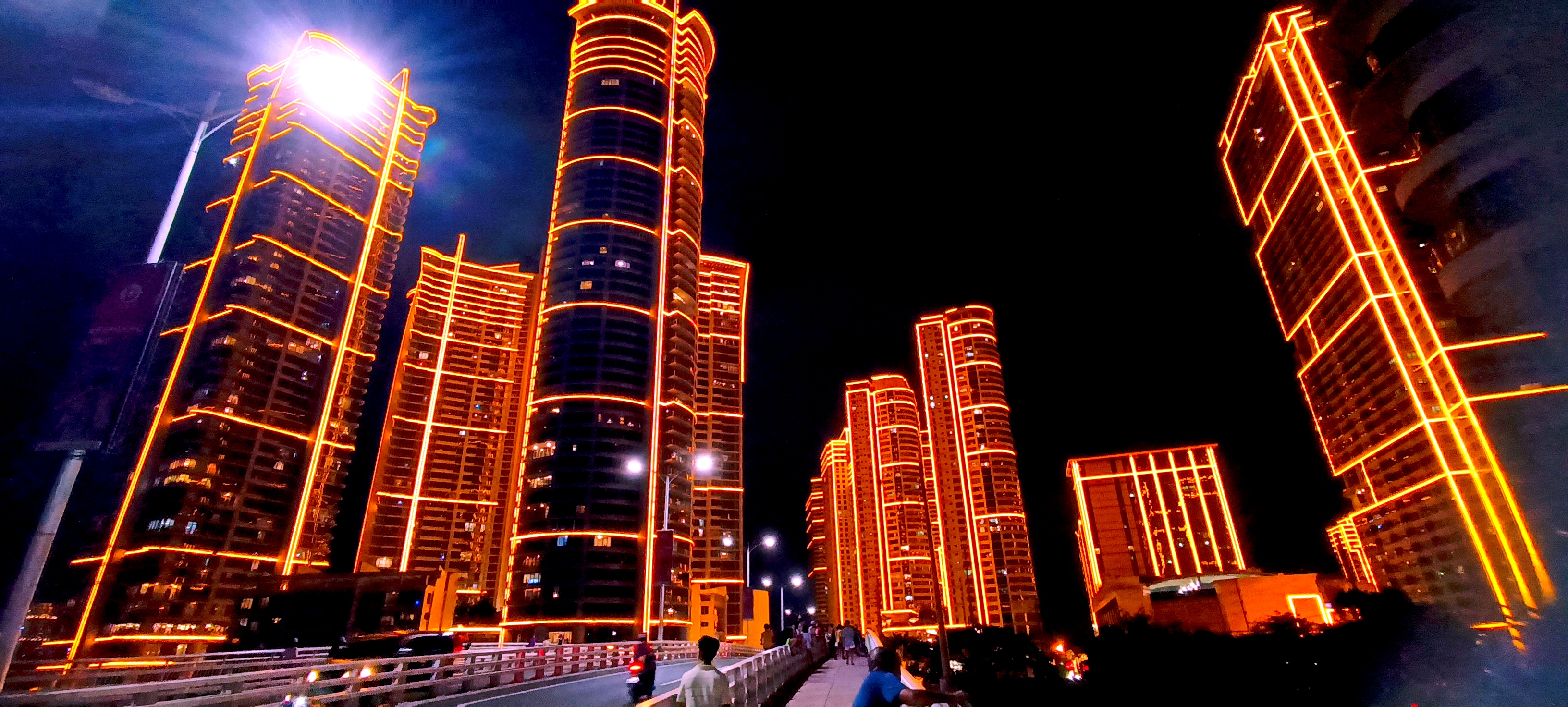 NIGHT LIGHTS Photos Philippine News Agency