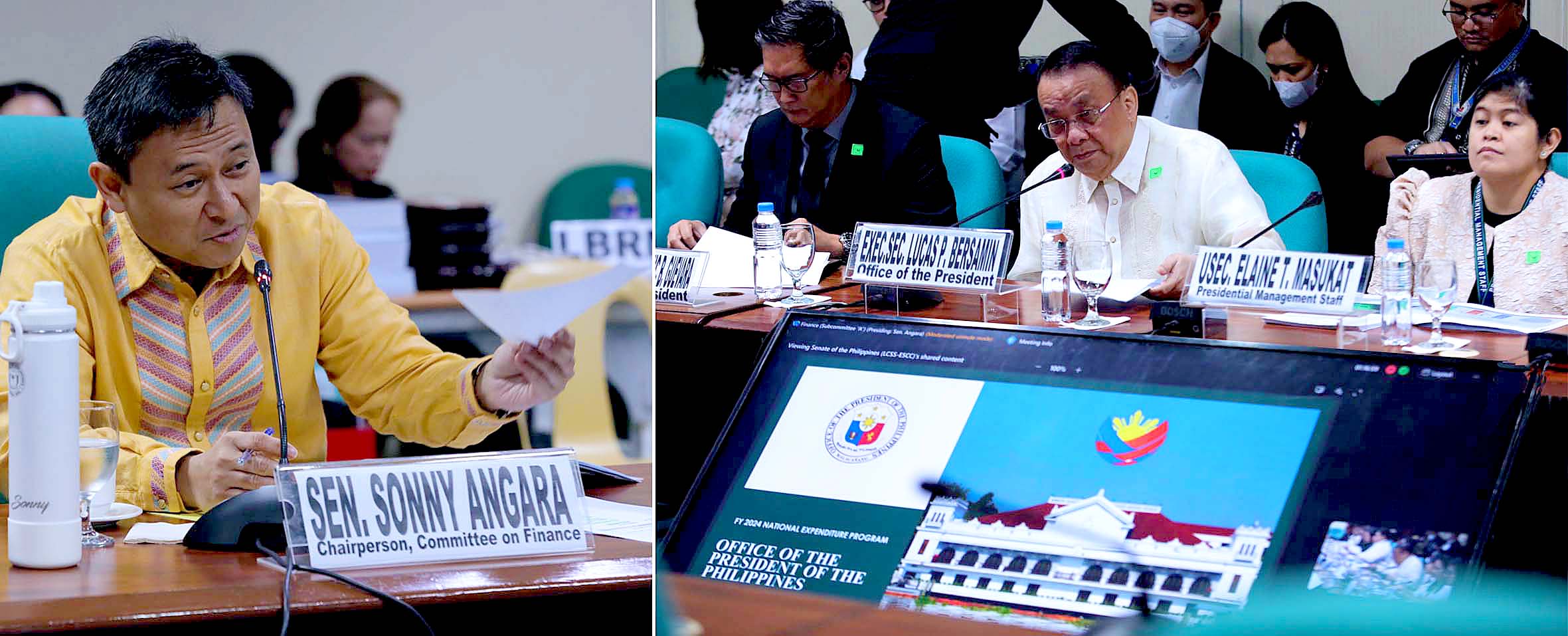 2024 OP BUDGET HEARING Photos Philippine News Agency