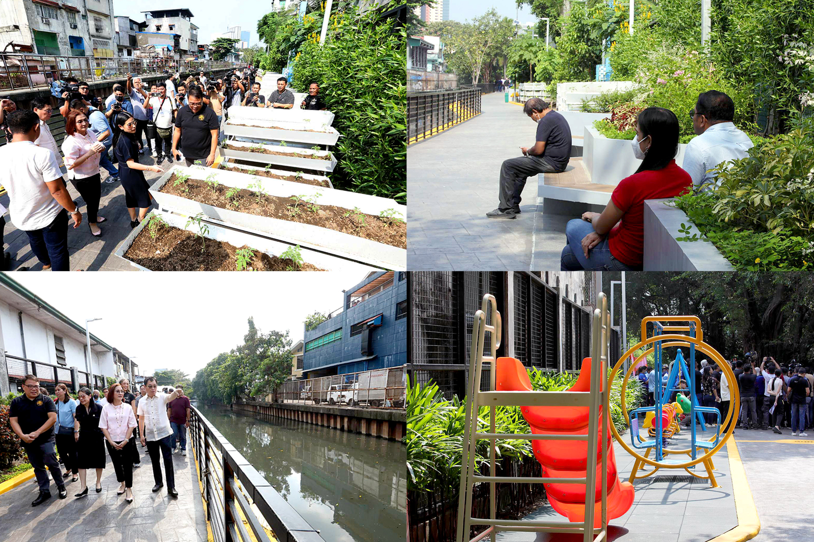 Tripa De Gallina waterway linear park | Photos | Philippine News Agency