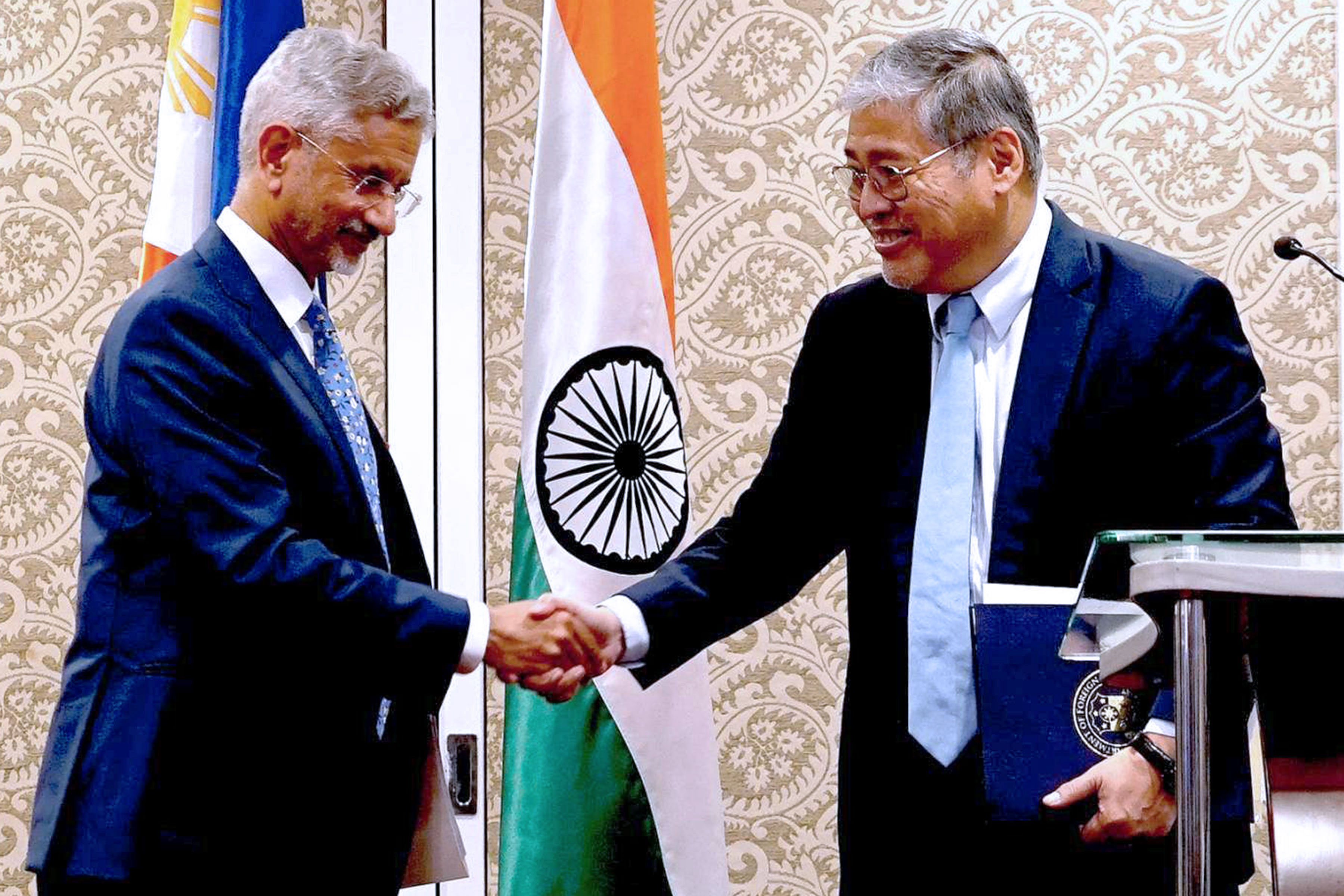 India Seeks Cooperation w/ Philippines including in defense & security